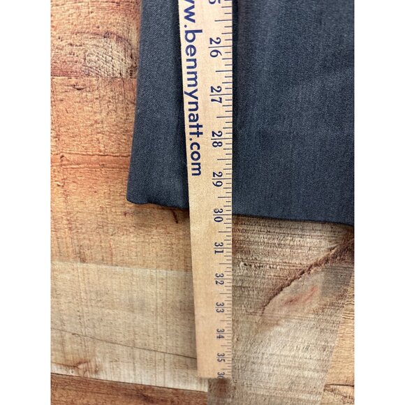 Express Wide Leg Editor Women's Gray Dress Pants Size 6 - Picture 5 of 8